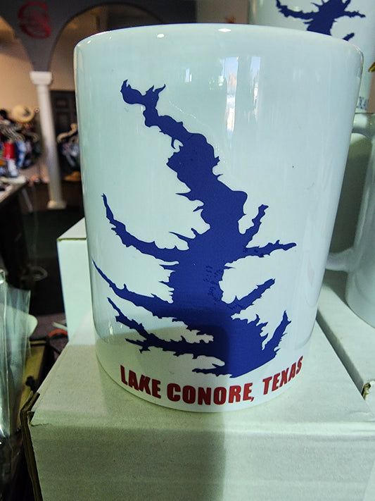 12 OZ COFFEE CUP - LAKE CONROE