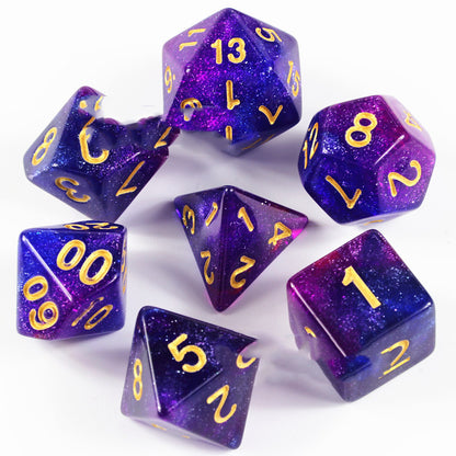 New Faced Dice 7 Dragons Set Board Game