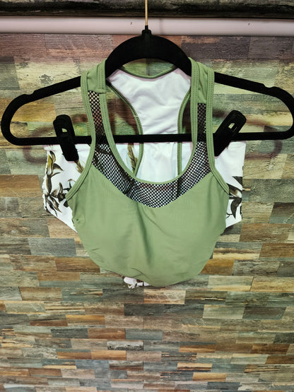 HIGH WAISTED RACERBACK MED  ARMY GREEN STYLE2