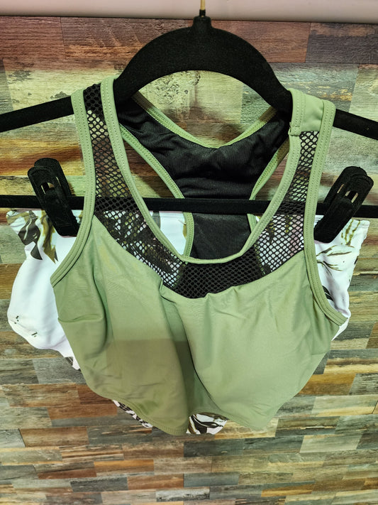 HIGH WAISTED RACERBACK MED ARMY GREEN STYLE3