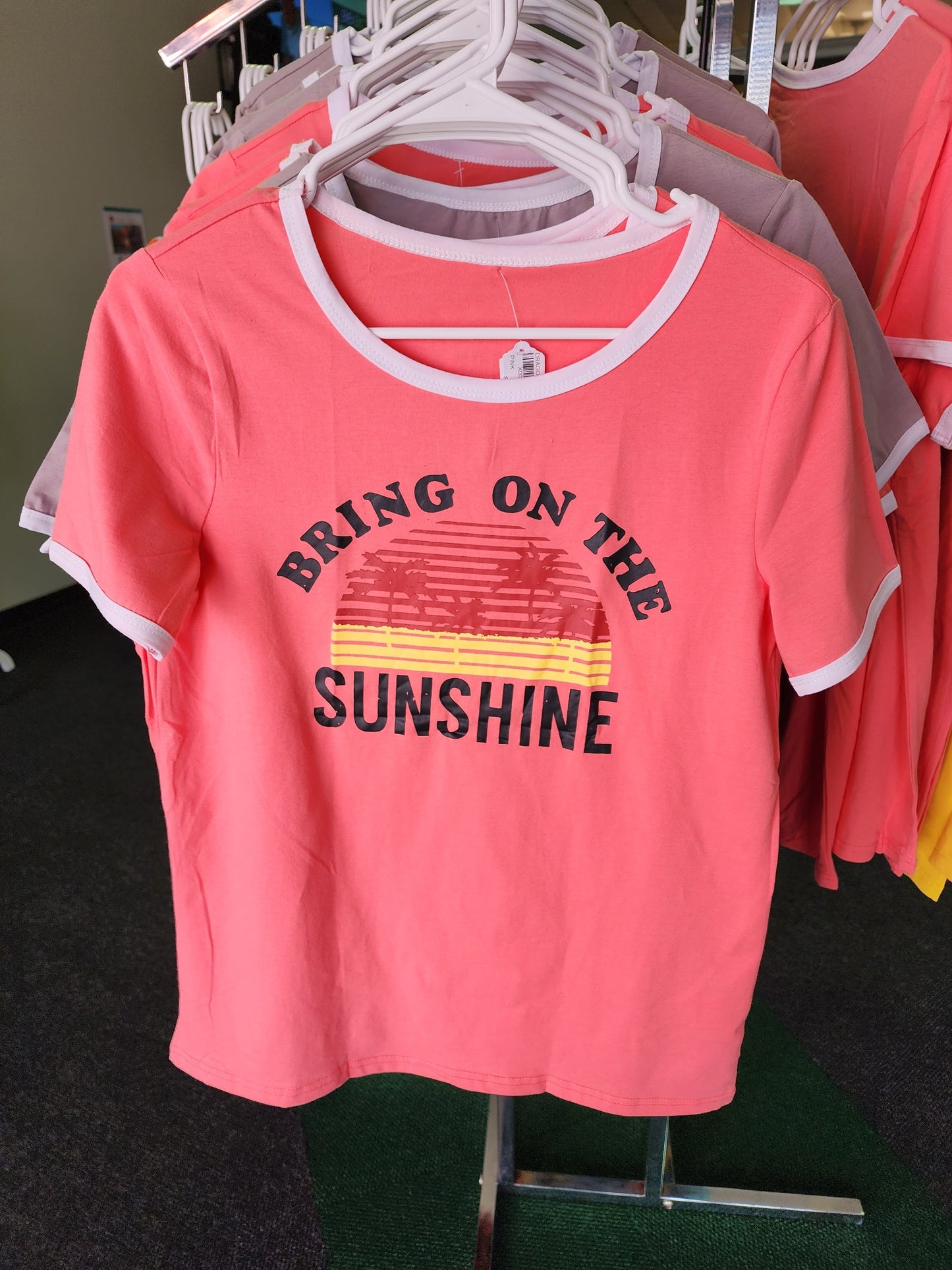 SUNSHINE TSHIRTS S/M/L/XL 5 COLORS