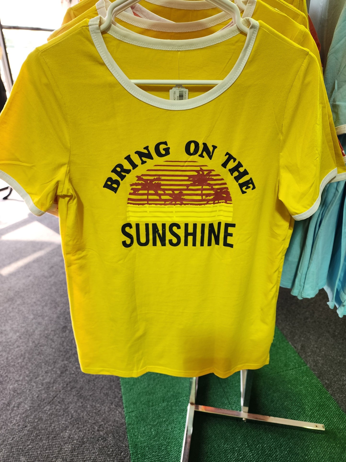 SUNSHINE TSHIRTS S/M/L/XL 5 COLORS