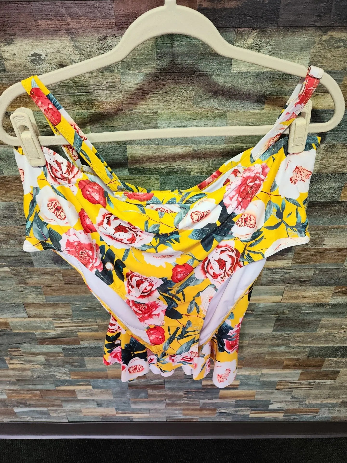 FLORAL RETRO SWINSUIT 3XL Dragon's Gemz