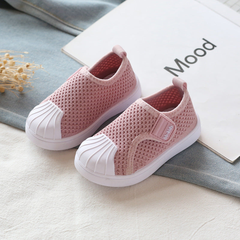 Girls Boys Casual Shoes 2021 Spring Infant Toddler Shoes Comfortable Non-slip Soft Bottom Children Sneakers Baby Kids Shoes