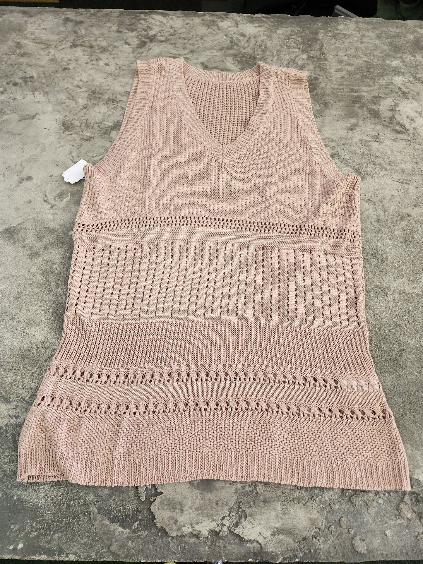 HOLLOW OUT CAMI TANK S/M/L