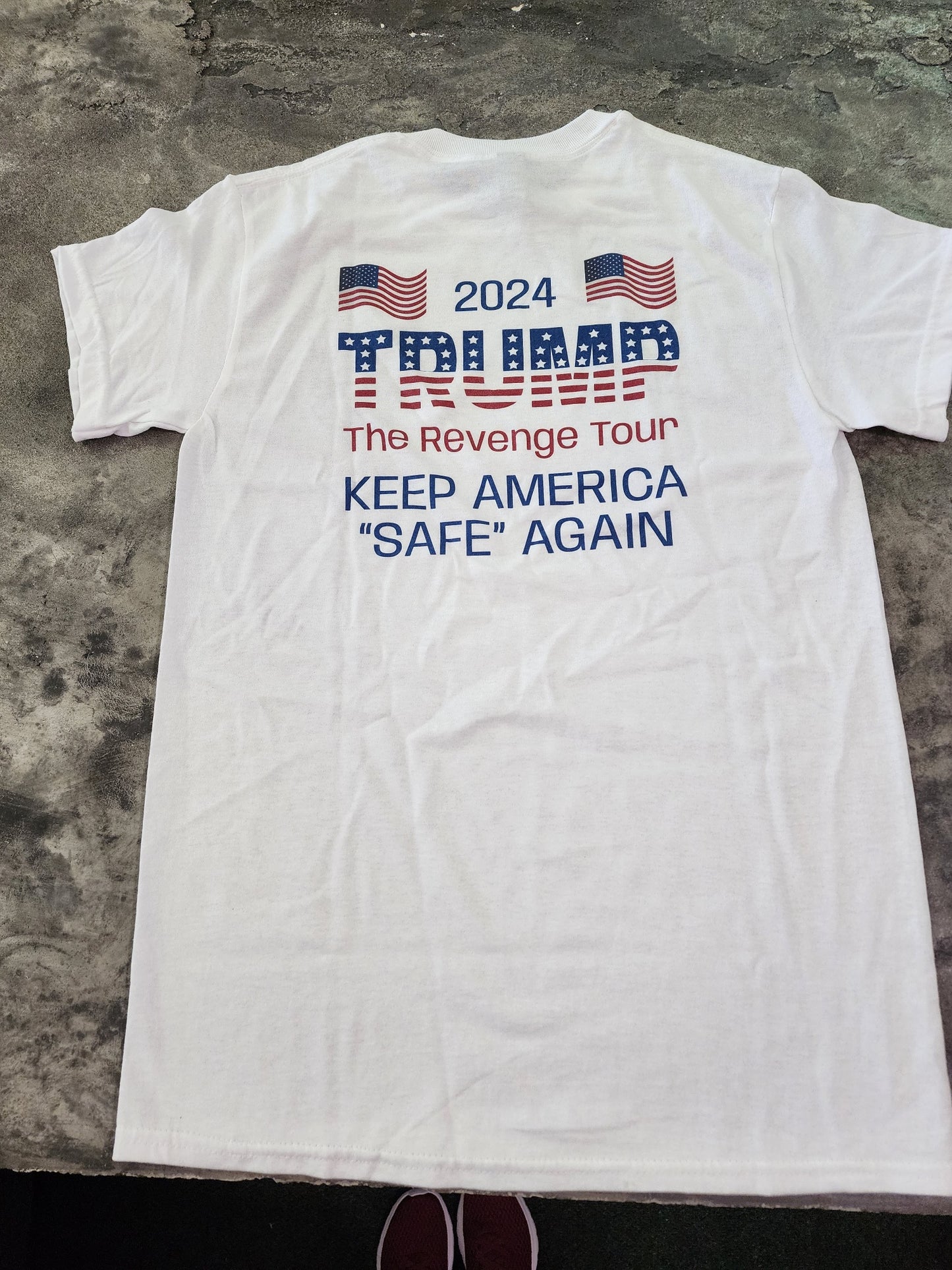 TRUMP 24 SHIRT REVENGE TOUR KEEP AMERICA SAFE AGAIN