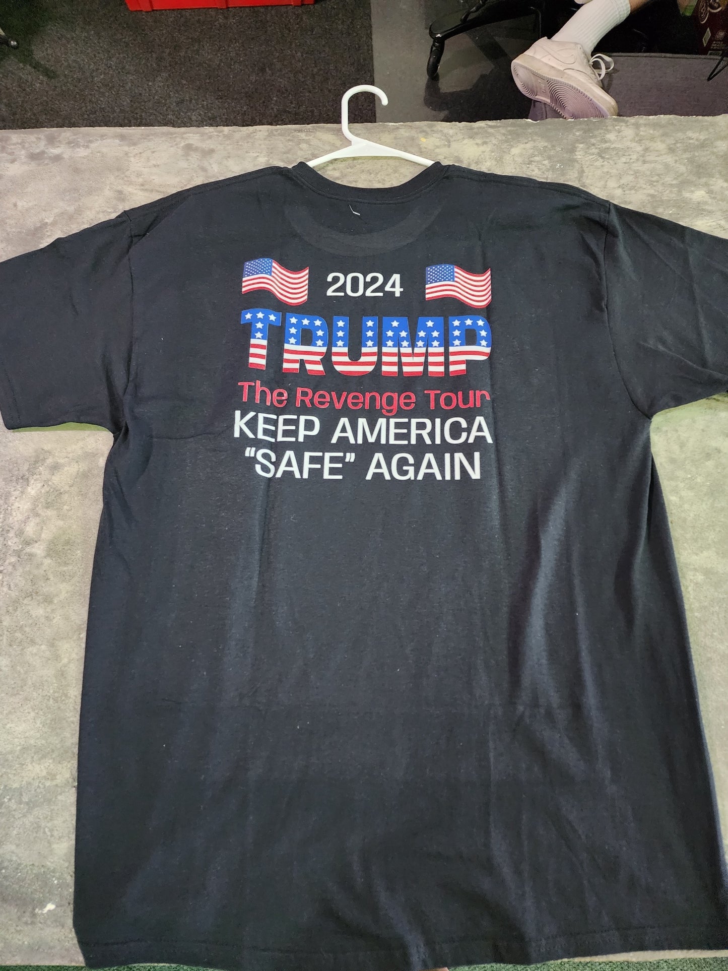 TRUMP 24 SHIRT REVENGE TOUR KEEP AMERICA SAFE AGAIN