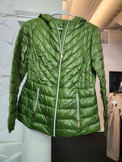 PUFFER COAT DUCK DOWN SHORT W/HOOD