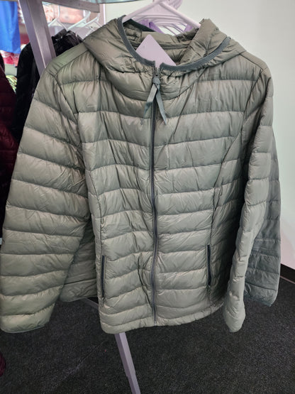 PUFFER COAT DUCK DOWN SHORT W/HOOD