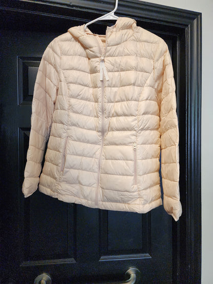 PUFFER COAT DUCK DOWN SHORT W/HOOD