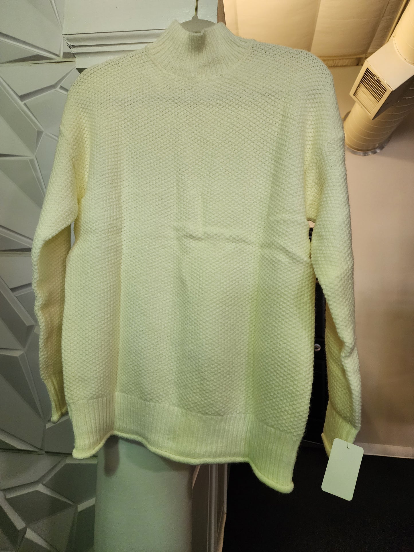 HIGH NECK SWEATER 8 COLORS S/M/L/XL