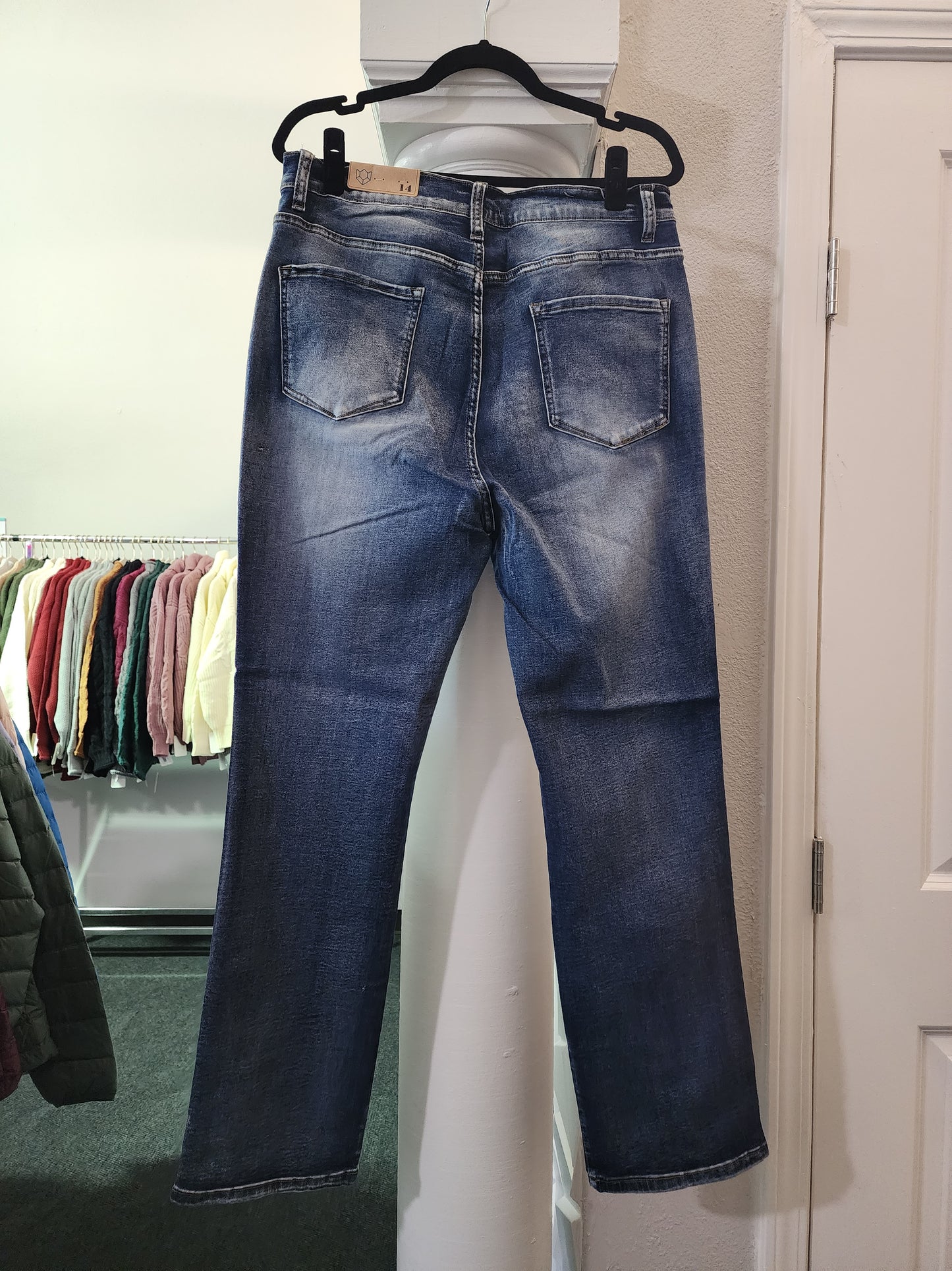 FADED BLUE JEAN-size14