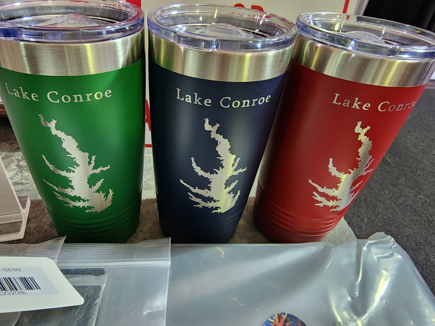 LAKE CONROE TUMBLER 20-OZ