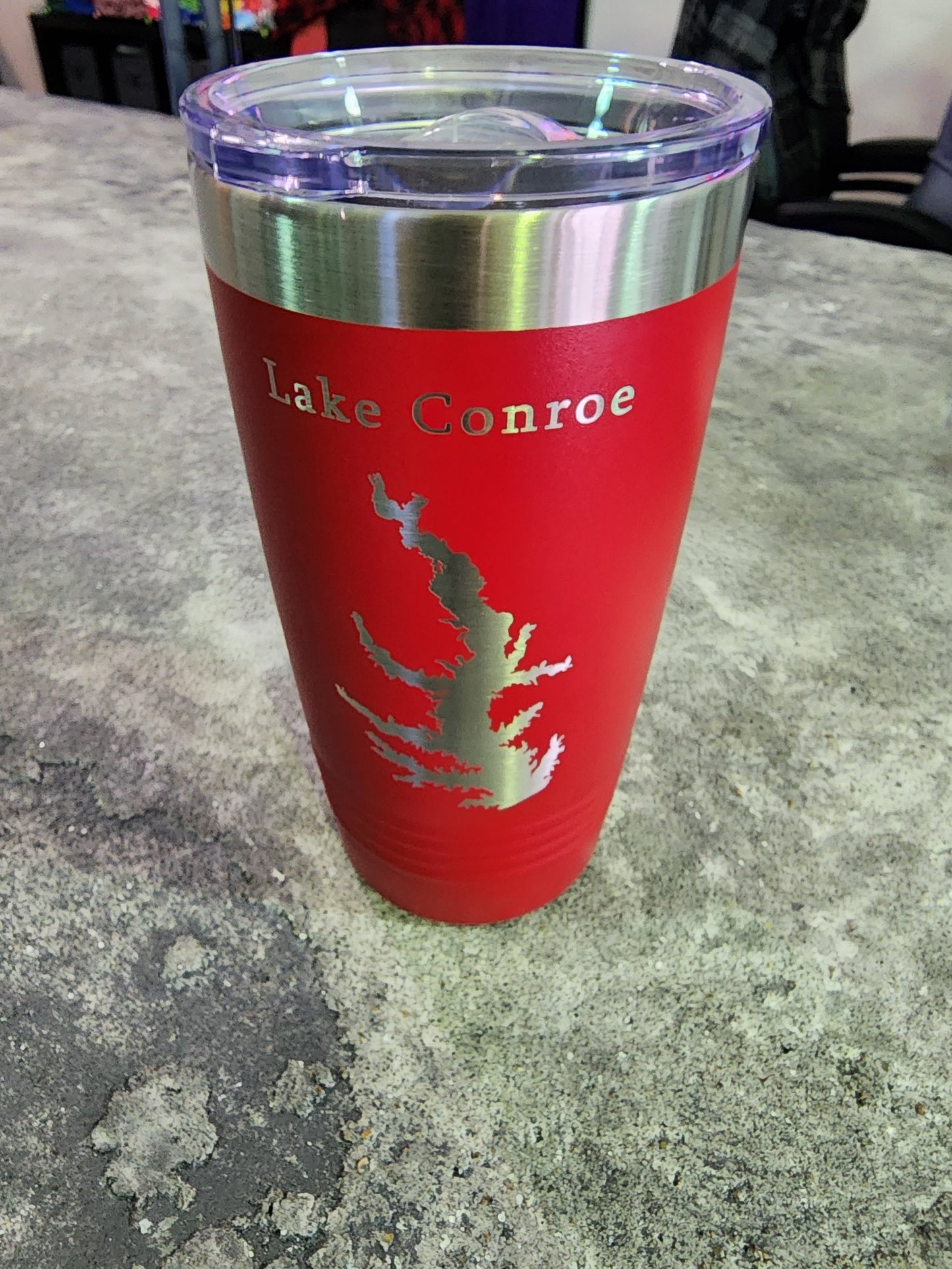 LAKE CONROE TUMBLER 20-OZ