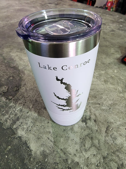 LAKE CONROE TUMBLER 20-OZ