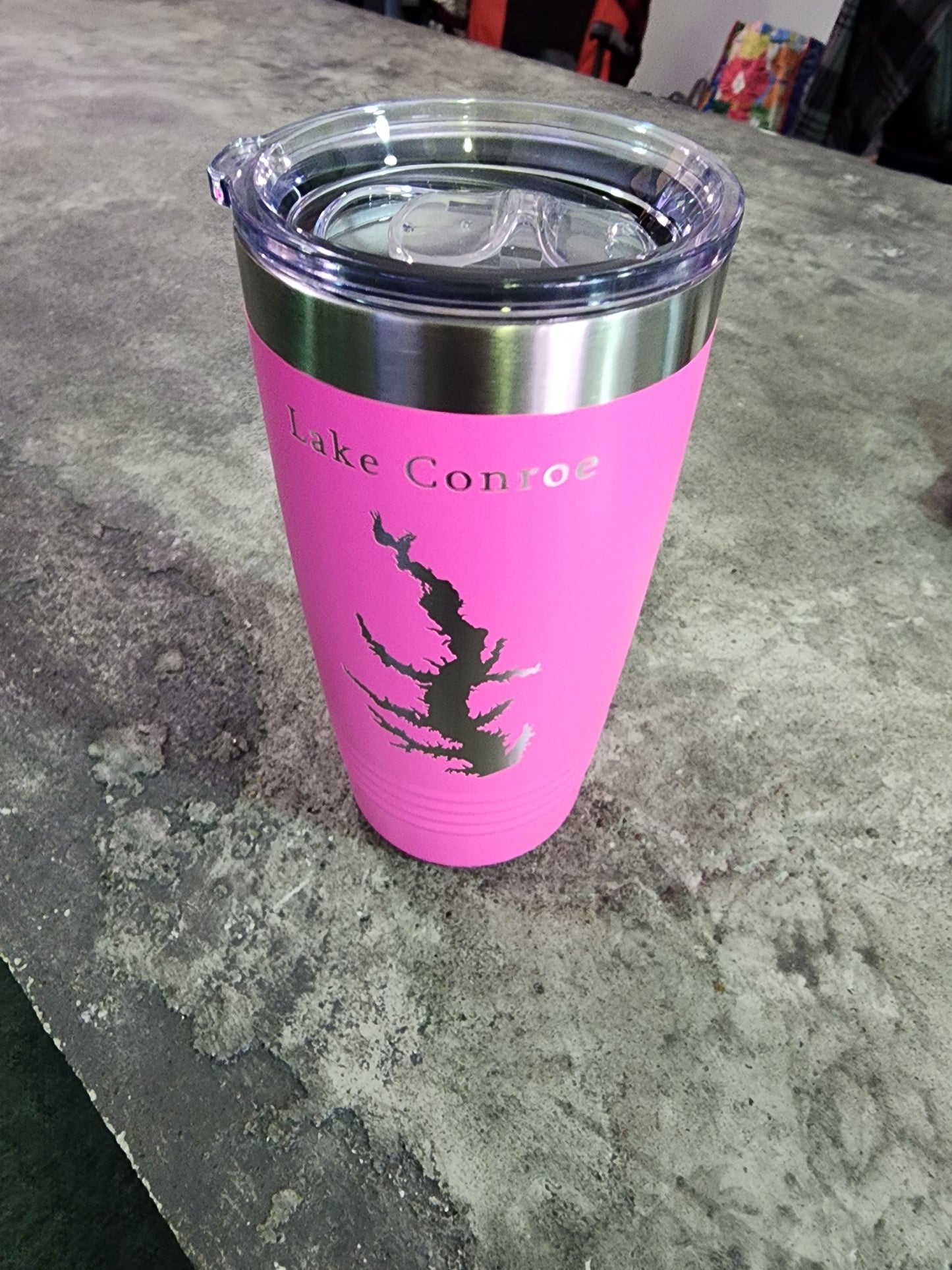 LAKE CONROE TUMBLER 20-OZ