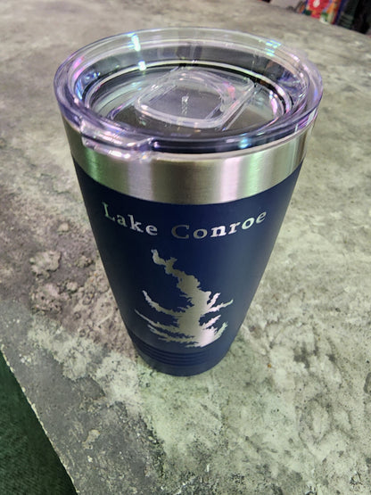 LAKE CONROE TUMBLER 20-OZ