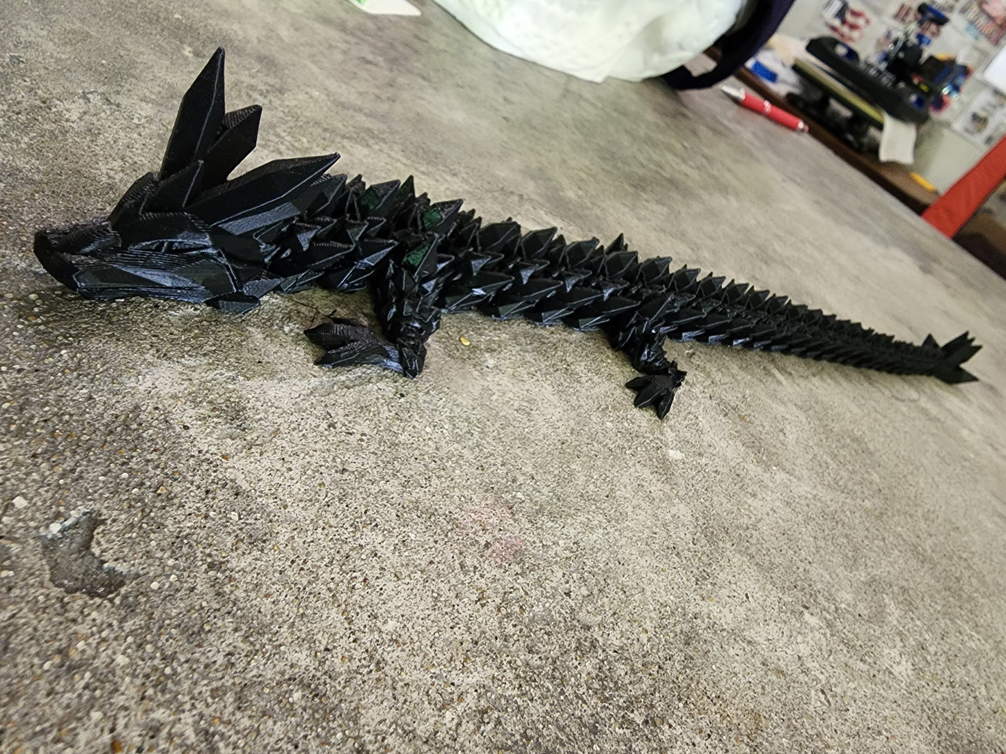 Crystal Dragon 12.5" Size