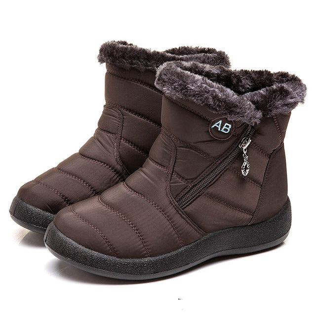 Waterproof boots warm XL snow boots