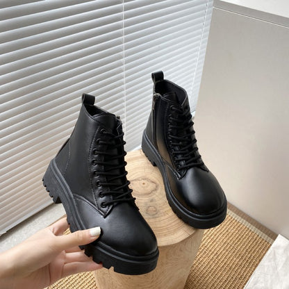 New Black Handsome Boots Women