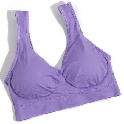 Seamless push up bra