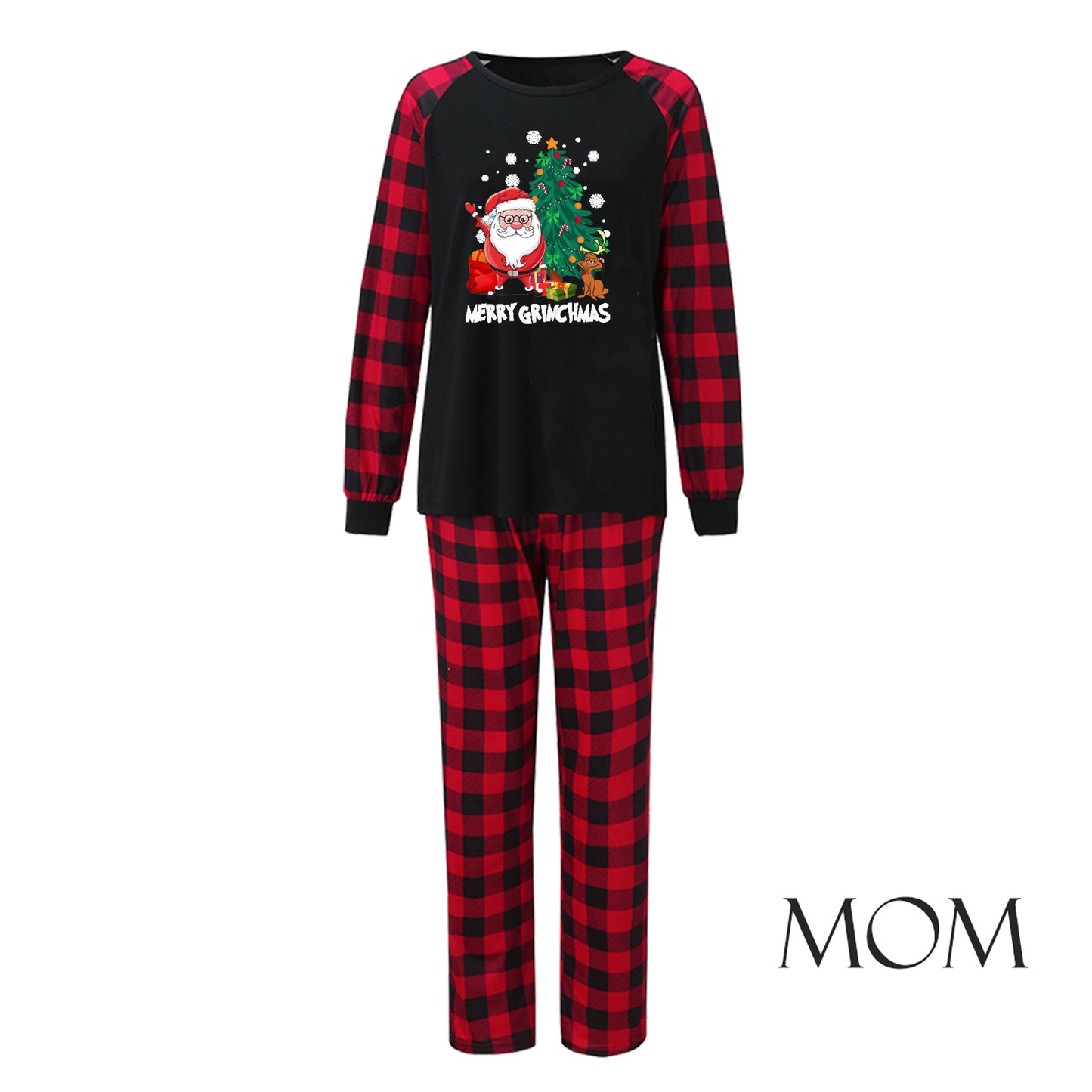 Christmas Parent-child Wear Family Pack Homewear Pajamas Suit