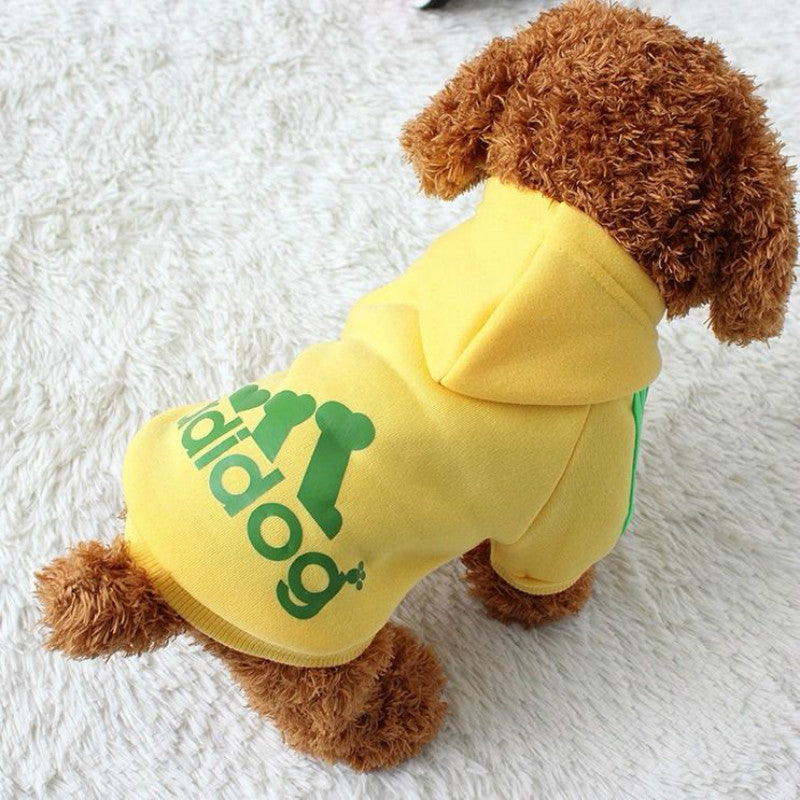 Two Legged Cotton Warm Dog Hoodie