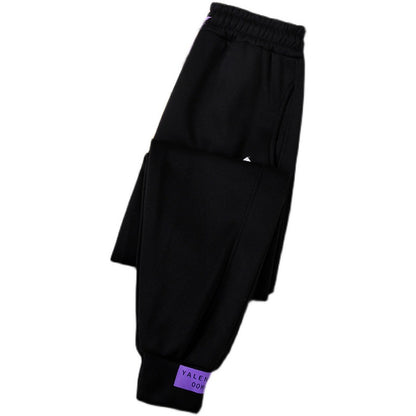 Fleece Lined For Women Loose-fit Tappered Trousers