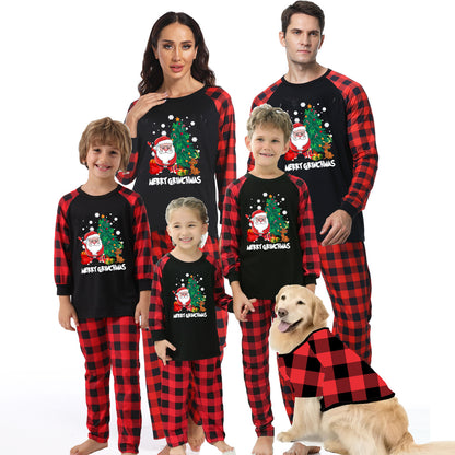 Christmas Parent-child Wear Family Pack Homewear Pajamas Suit