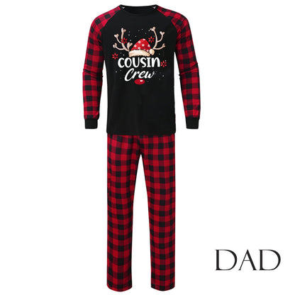 Christmas Parent-child Wear Family Pack Homewear Pajamas Suit