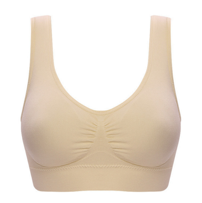 Seamless push up bra