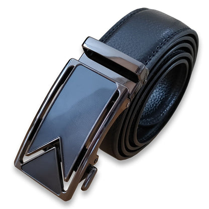 Men's Ratchet Belt Leather Mens Belt With Slide Buckle Ratchet Belts For Men USA