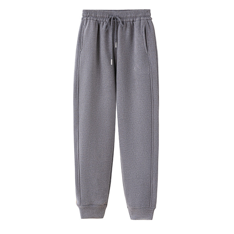 Women's Autumn Winter Ankle-banded Thick Casual Pants Outdoor