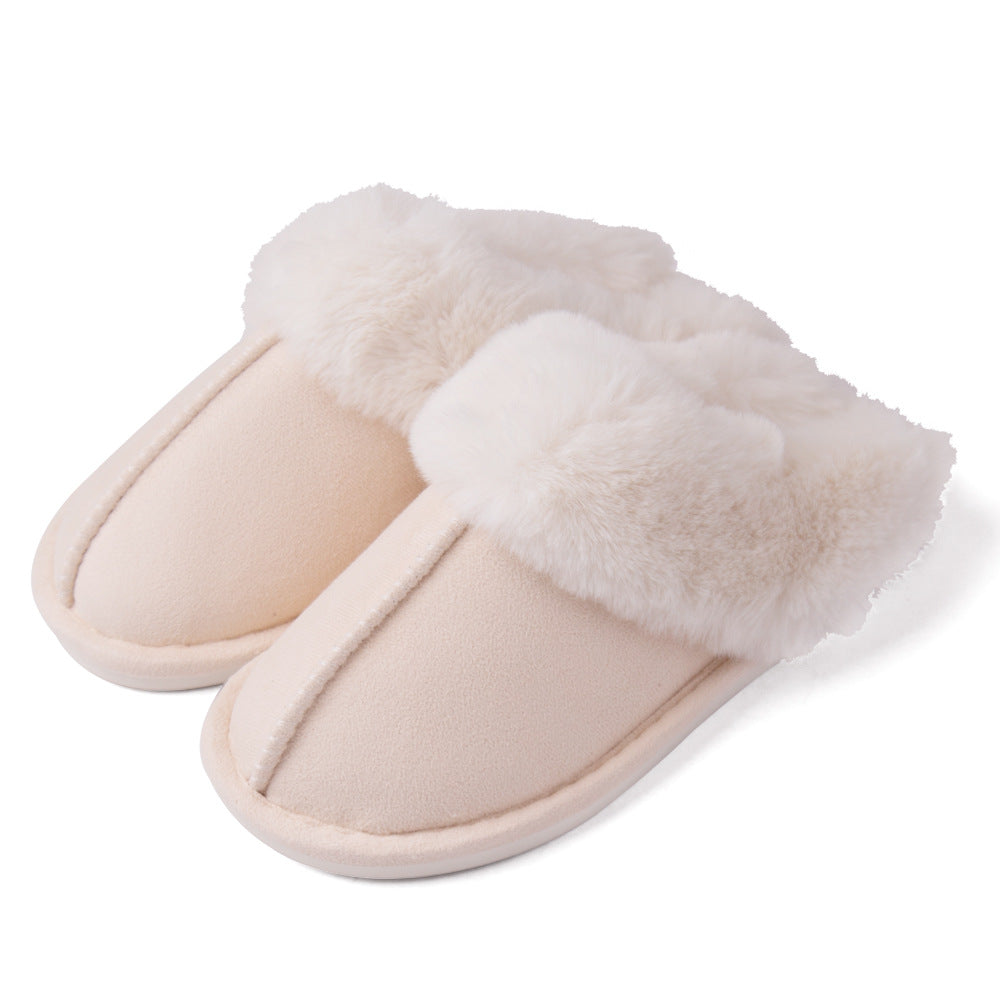 Home Indoor And Outdoor Warm Velvet Slippers