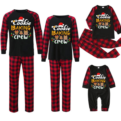 Christmas Parent-child Homewear Clothes Pajamas Suit