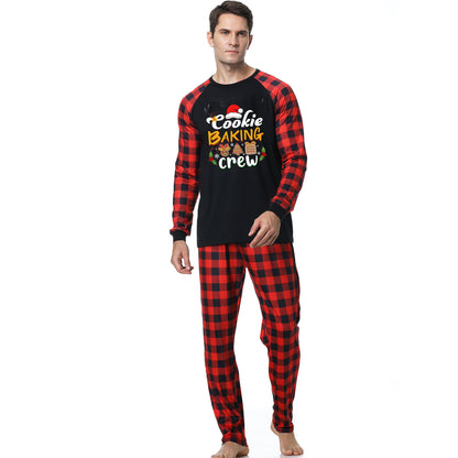 Christmas Parent-child Homewear Clothes Pajamas Suit