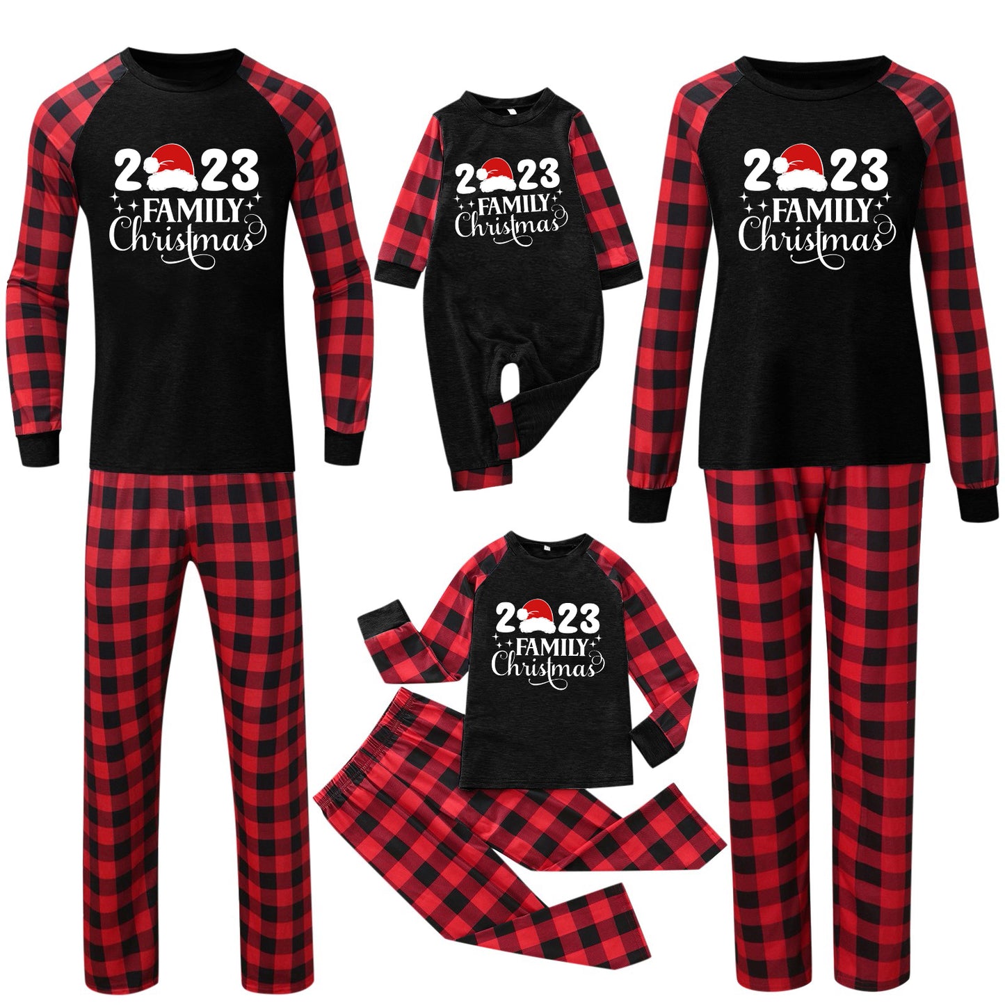 Christmas Parent-child Wear Homewear Pajamas Suit