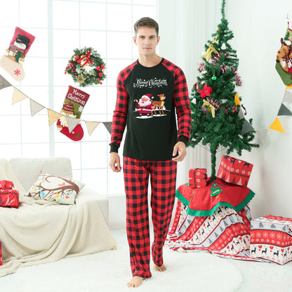 Christmas Parent-child Homewear Clothes Pajamas Suit