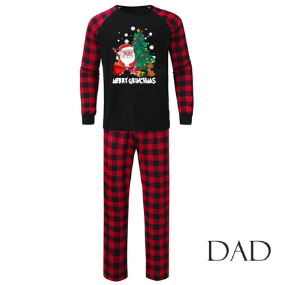 Christmas Parent-child Wear Family Pack Homewear Pajamas Suit