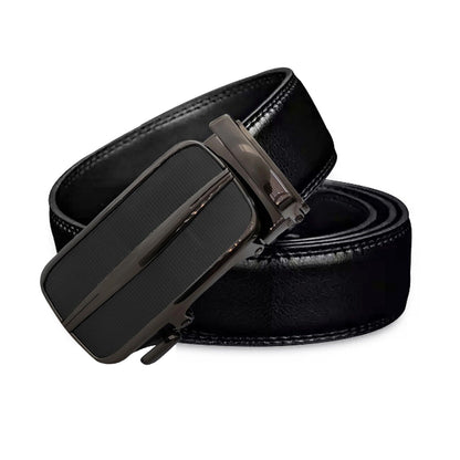 Men's Ratchet Belt Leather Mens Belt With Slide Buckle Ratchet Belts For Men USA