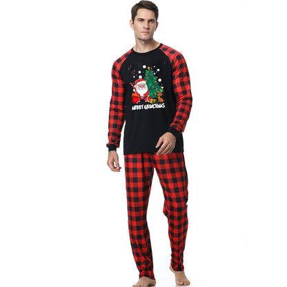 Christmas Parent-child Wear Family Pack Homewear Pajamas Suit