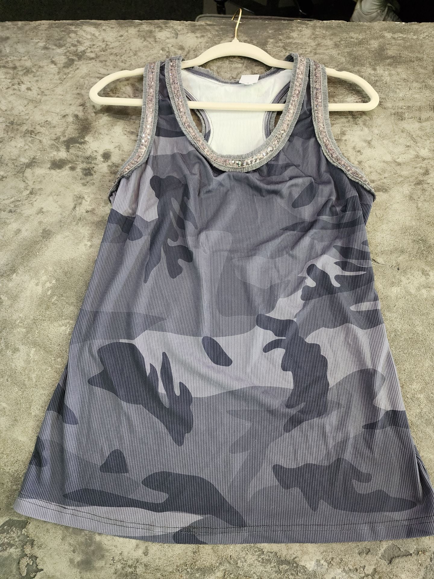 TANK TOP TUNIC CAMO LARGE 2 COLORS